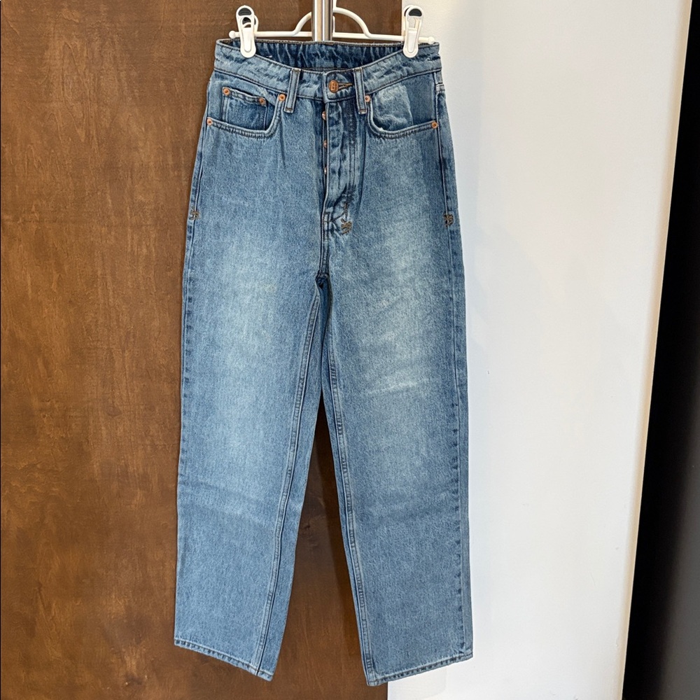 Ksubi Blue Straight Leg Jeans
